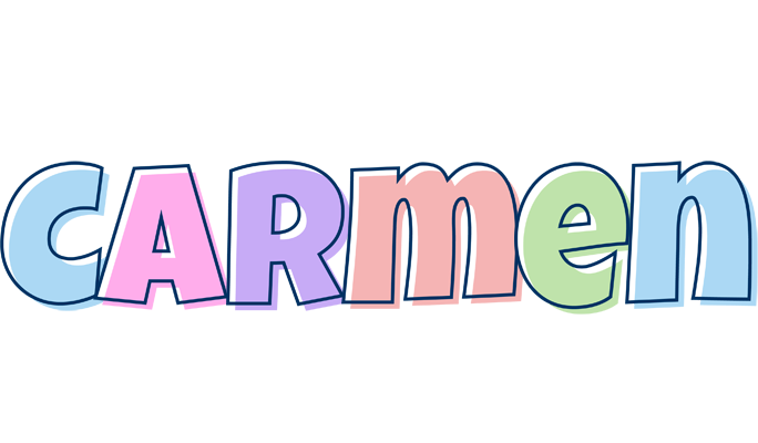 Carmen pastel logo