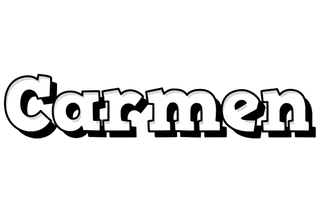Carmen snowing logo