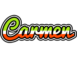 Carmen superfun logo