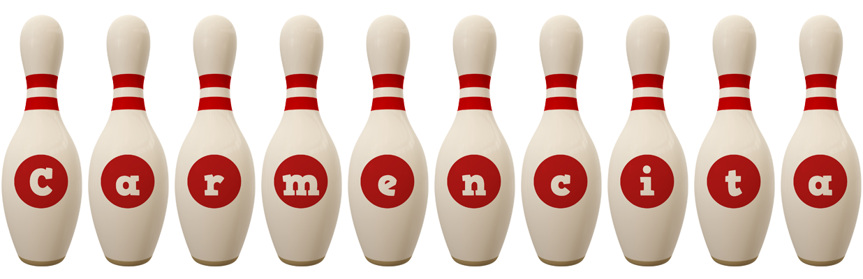 Carmencita bowling-pin logo