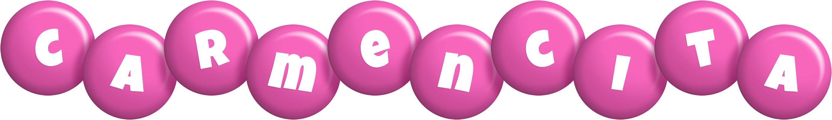 Carmencita candy-pink logo