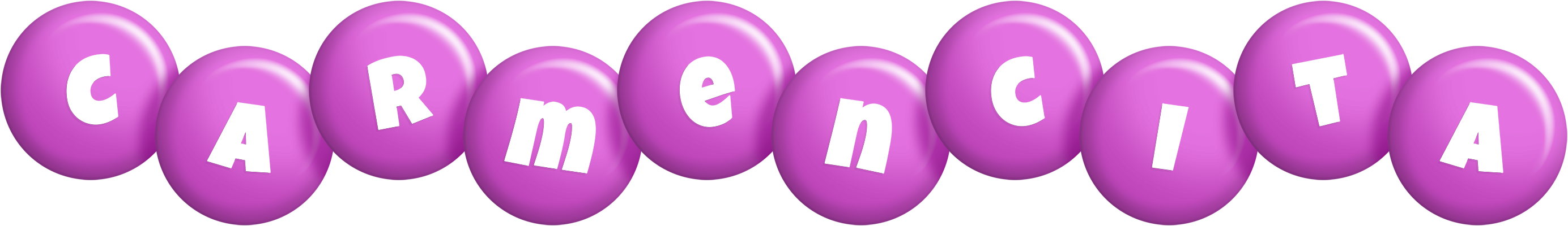 Carmencita candy-purple logo
