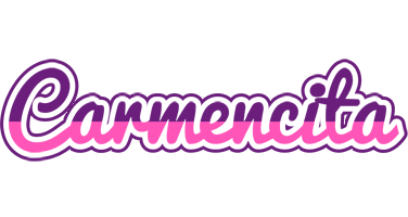 Carmencita cheerful logo