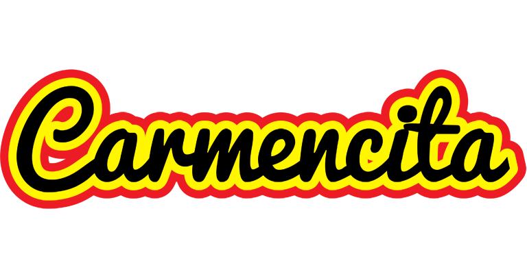 Carmencita flaming logo