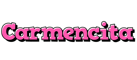 Carmencita girlish logo