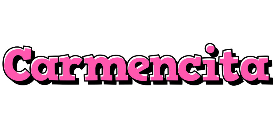 Carmencita girlish logo