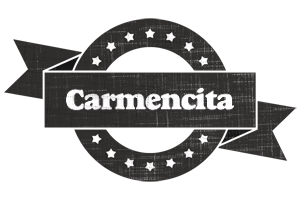 Carmencita grunge logo