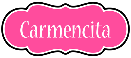 Carmencita invitation logo