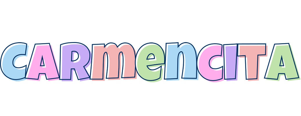 Carmencita pastel logo