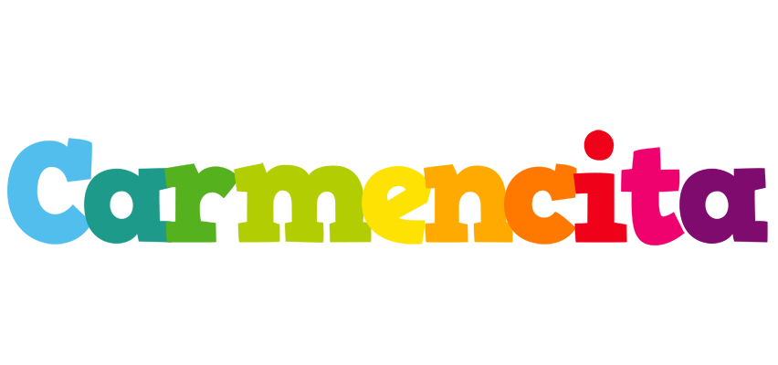 Carmencita rainbows logo