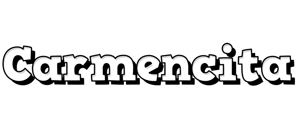 Carmencita snowing logo
