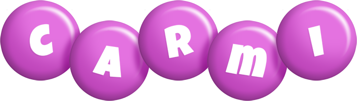 Carmi candy-purple logo
