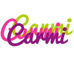 Carmi flowers logo