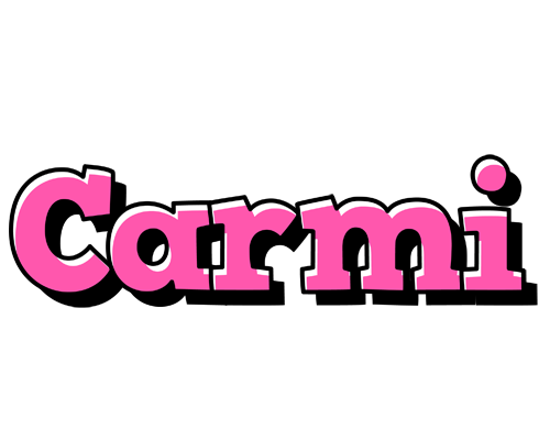 Carmi girlish logo
