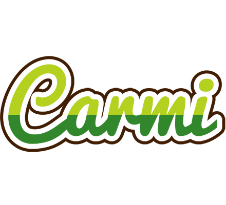 Carmi golfing logo