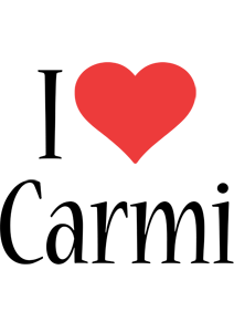 Carmi i-love logo