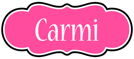 Carmi invitation logo