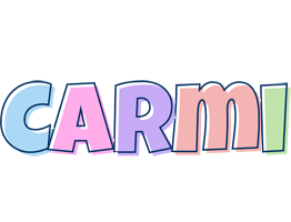 Carmi pastel logo