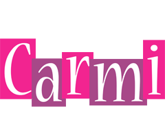 Carmi whine logo