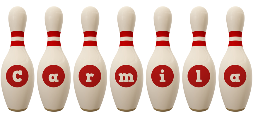Carmila bowling-pin logo