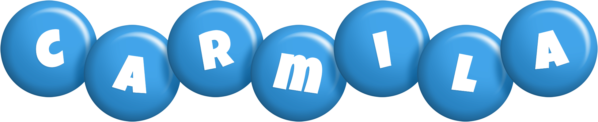 Carmila candy-blue logo