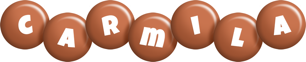 Carmila candy-brown logo