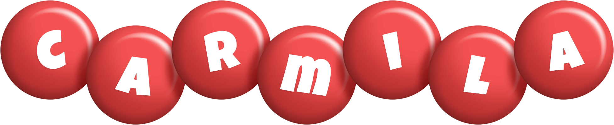 Carmila candy-red logo