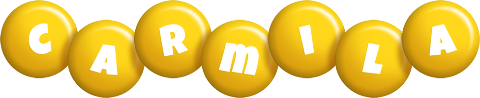 Carmila candy-yellow logo