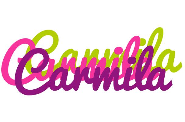 Carmila flowers logo