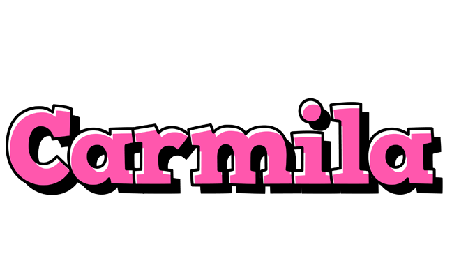 Carmila girlish logo