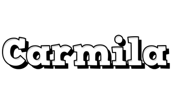 Carmila snowing logo