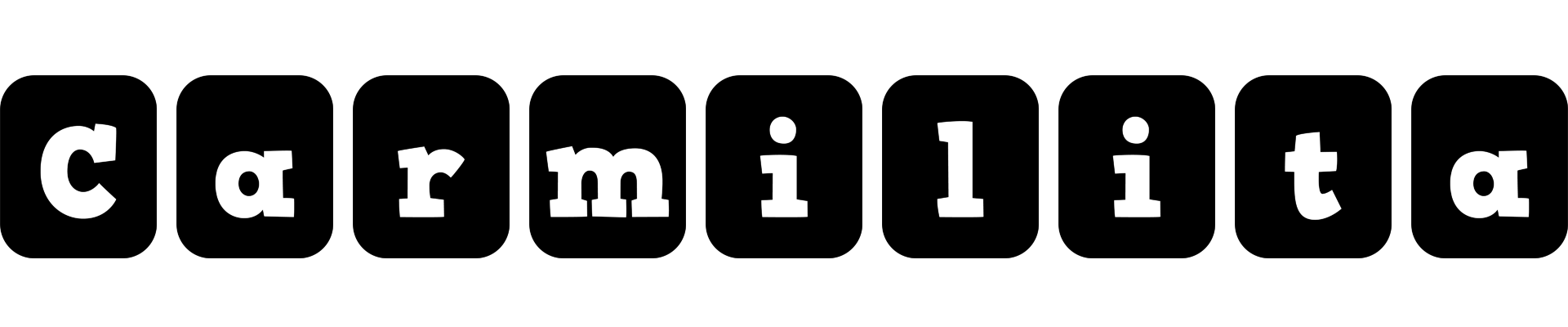 Carmilita box logo
