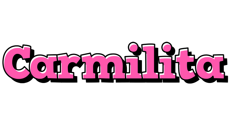 Carmilita girlish logo