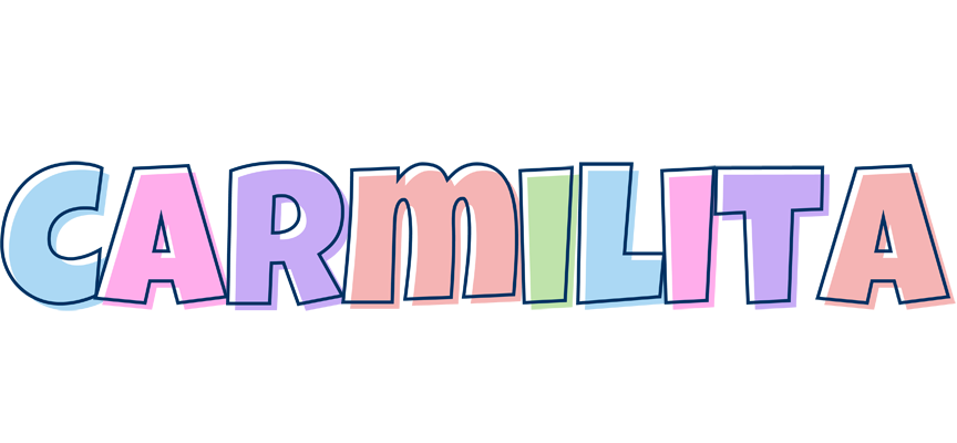Carmilita pastel logo