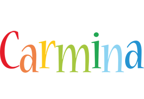 Carmina birthday logo