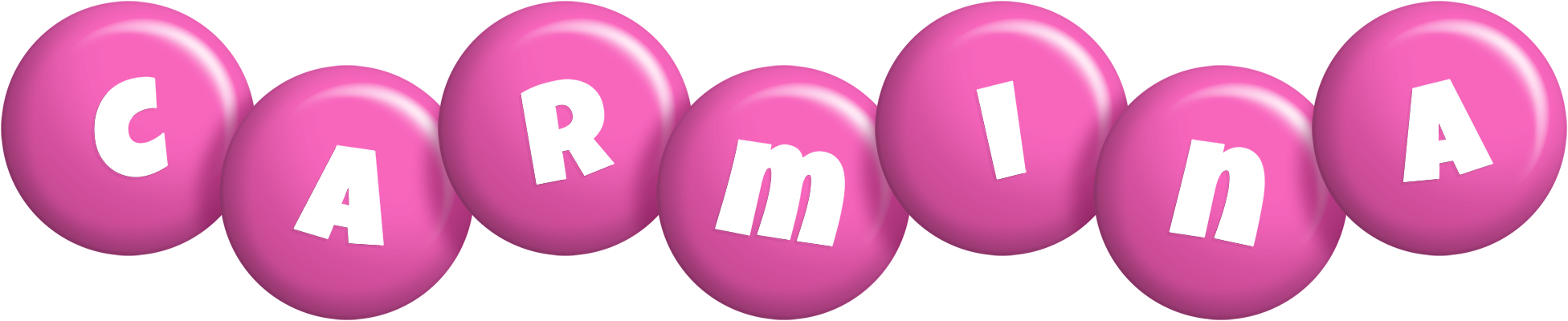Carmina candy-pink logo