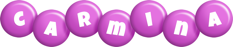 Carmina candy-purple logo