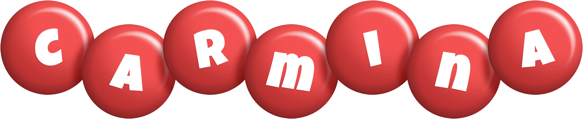 Carmina candy-red logo