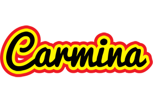 Carmina flaming logo