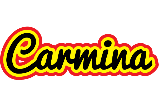 Carmina flaming logo