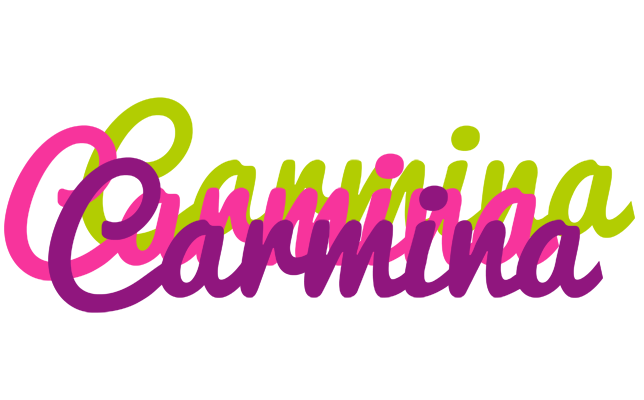 Carmina flowers logo
