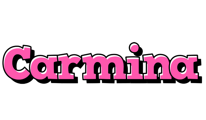 Carmina girlish logo