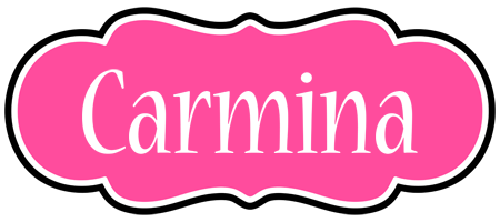 Carmina invitation logo