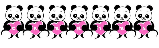 Carmina love-panda logo