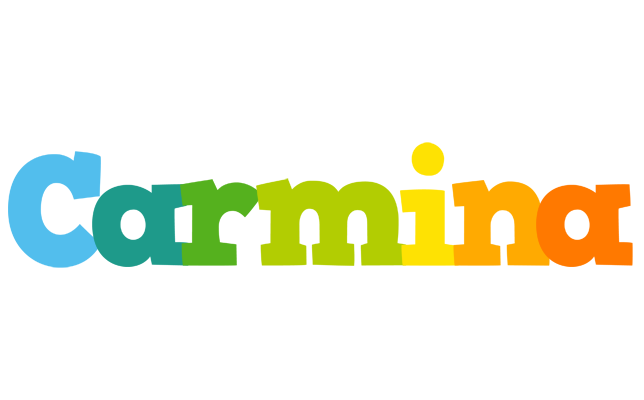 Carmina rainbows logo