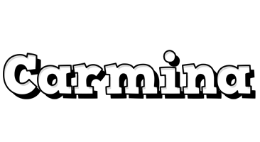 Carmina snowing logo