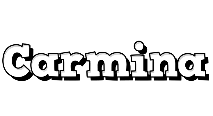 Carmina snowing logo