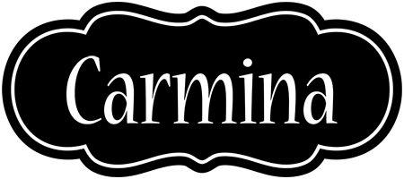 Carmina welcome logo