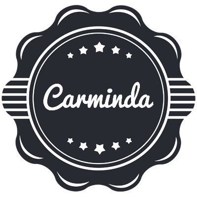 Carminda badge logo