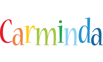 Carminda birthday logo